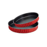 Tefal Les Specialistes 34/38 cm Kebbe Oven Dish Set, Red, Aluminium | J5716883